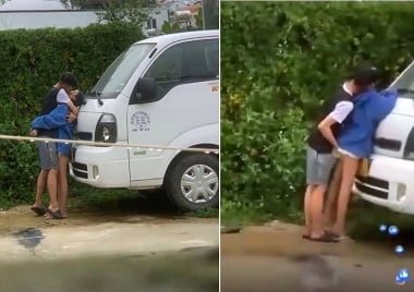 Video sex đôi tình nhân địt nhau trên đường phố