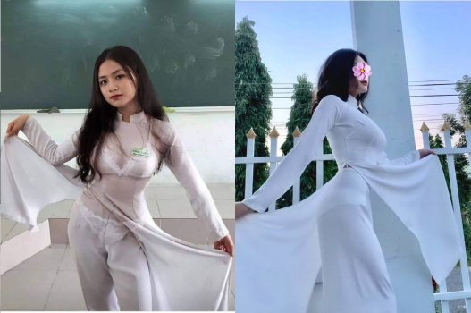 Đụ em nữ sinh ngon trong áo dài hở hang